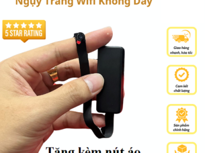Camera nút áo tại Bình Dương, cửa hàng tại Dĩ An, giao ngay 1h , cài đặt miễn phí